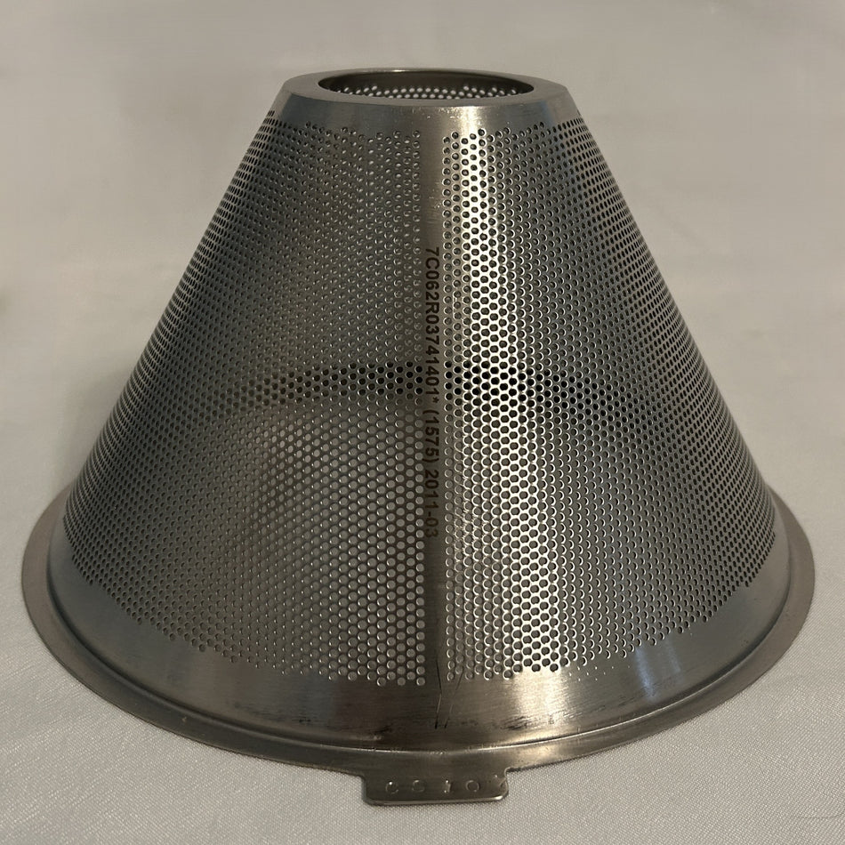 0.062" (12-Mesh) Round Hole Screen for Quadro Comil U20, OEM Part# 7C062R03741