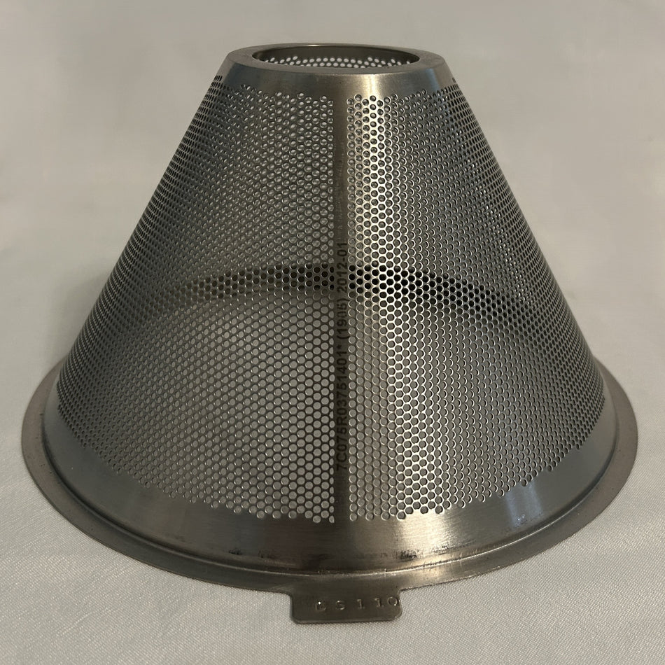 0.075" (10-Mesh) Round Hole Screen for Quadro Comil U20, OEM Part# 7C075R03751