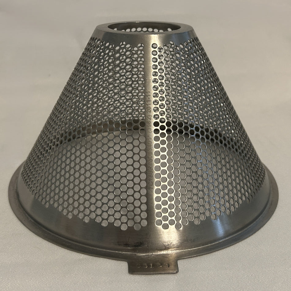 0.156" (5-Mesh) Round Hole Screen for Quadro Comil U20, OEM Part# 7C156R05063