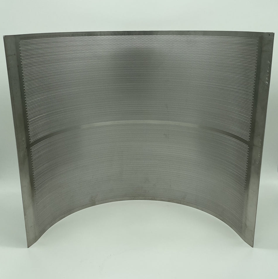 0.032" (20-Mesh) Round Hole Screen for Fitzpatrick D12/DKASO12 Fitzmill, OEM Part# 1540 0032