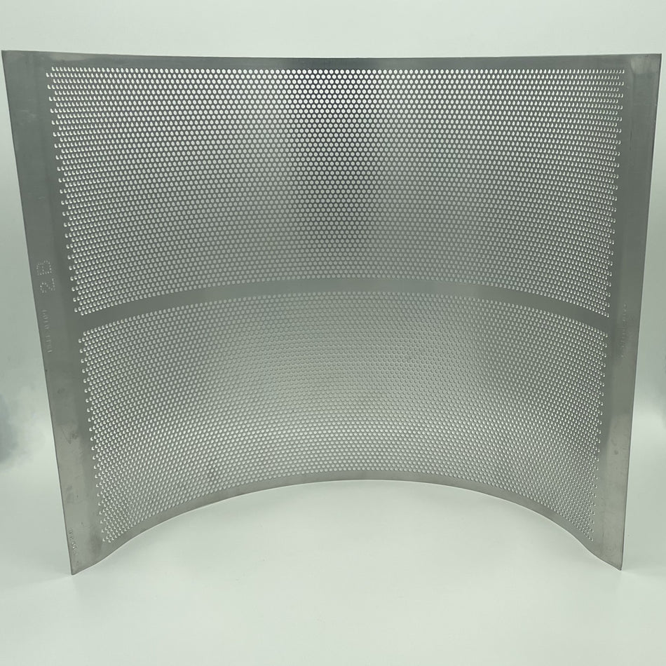 0.109" (7-Mesh) Round Hole Screen for Fitzpatrick D12/DKASO12 Fitzmills, OEM Part# 1541 0109