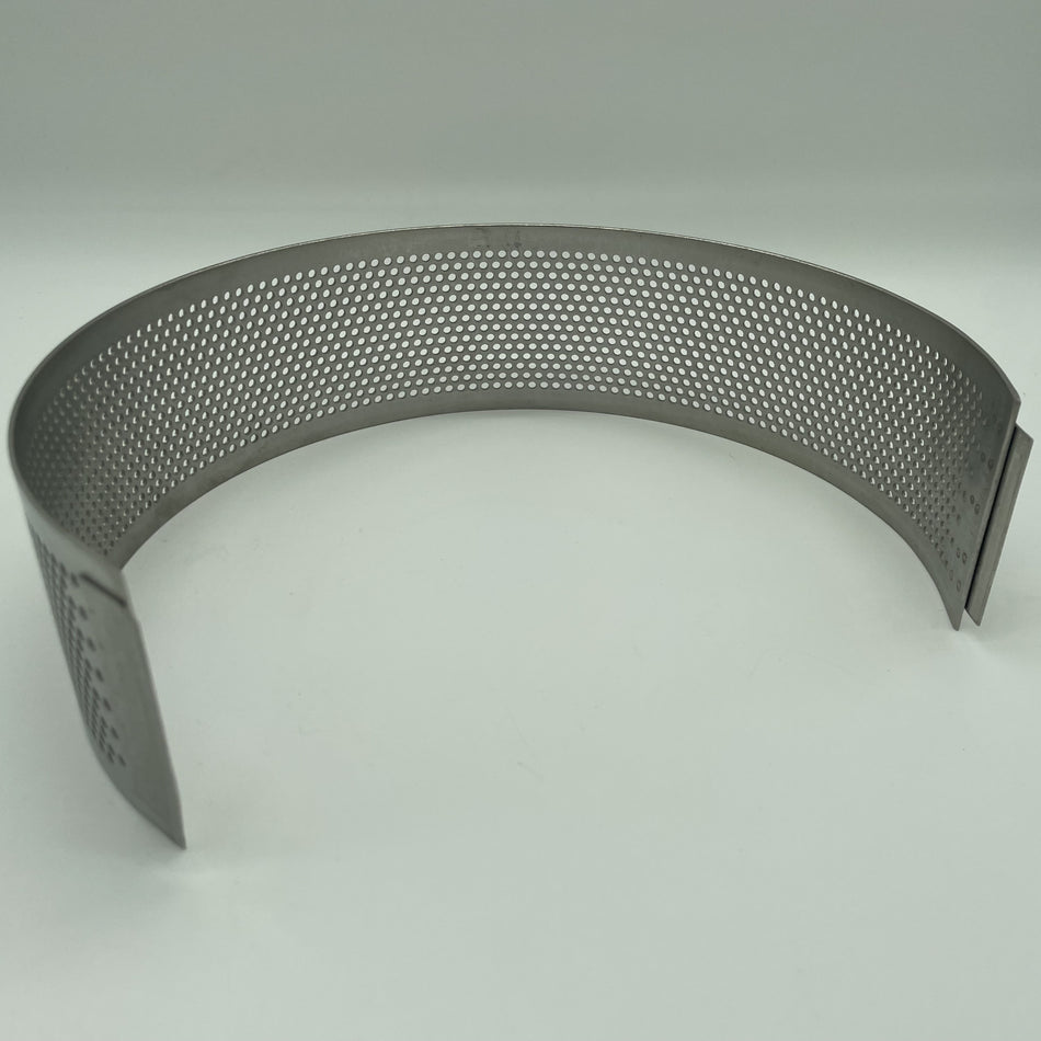 0.093" (8-Mesh) Round Hole Screen for Fitzpatrick Model J Homoloid Mill, OEM Part# 1521 0093