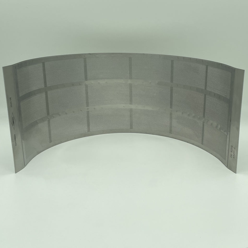 0.024" (30-Mesh) Round Hole Screen for Fitzpatrick D6 Fitzmills, OEM Part# 1532 0024
