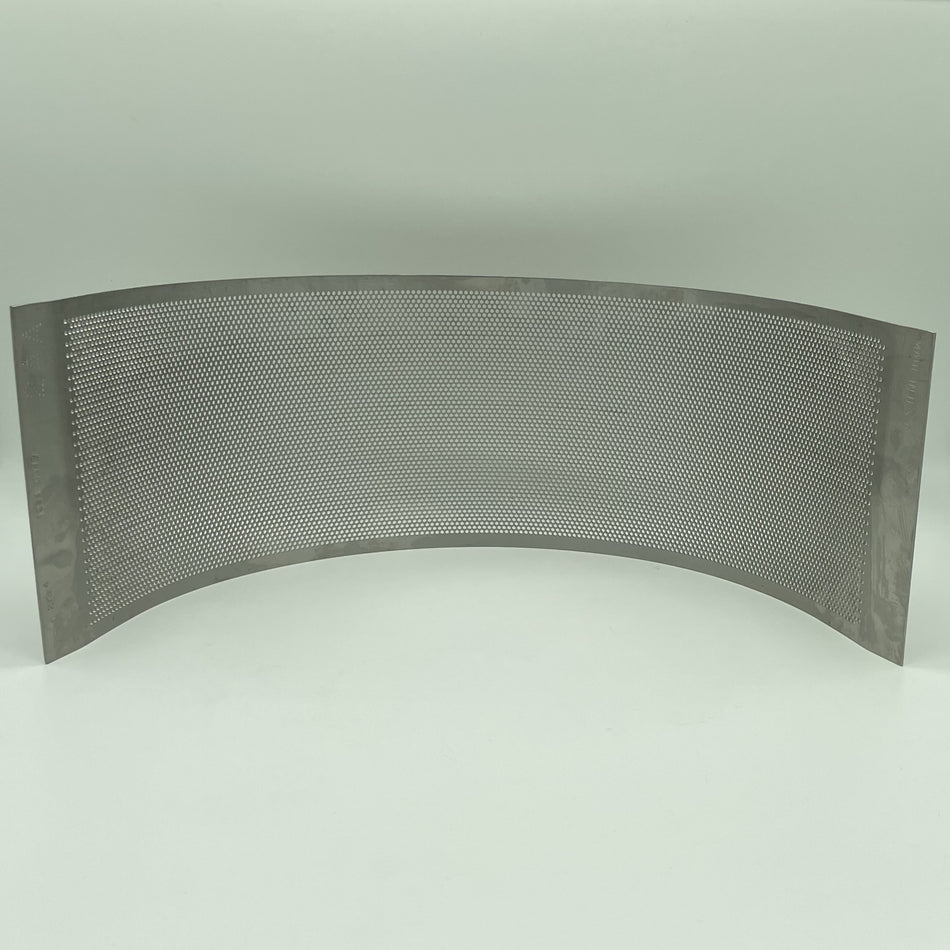 0.079" (10-Mesh) Round Hole Screen for Fitzpatrick D6 Fitzmills, OEM Part# 1531 0079