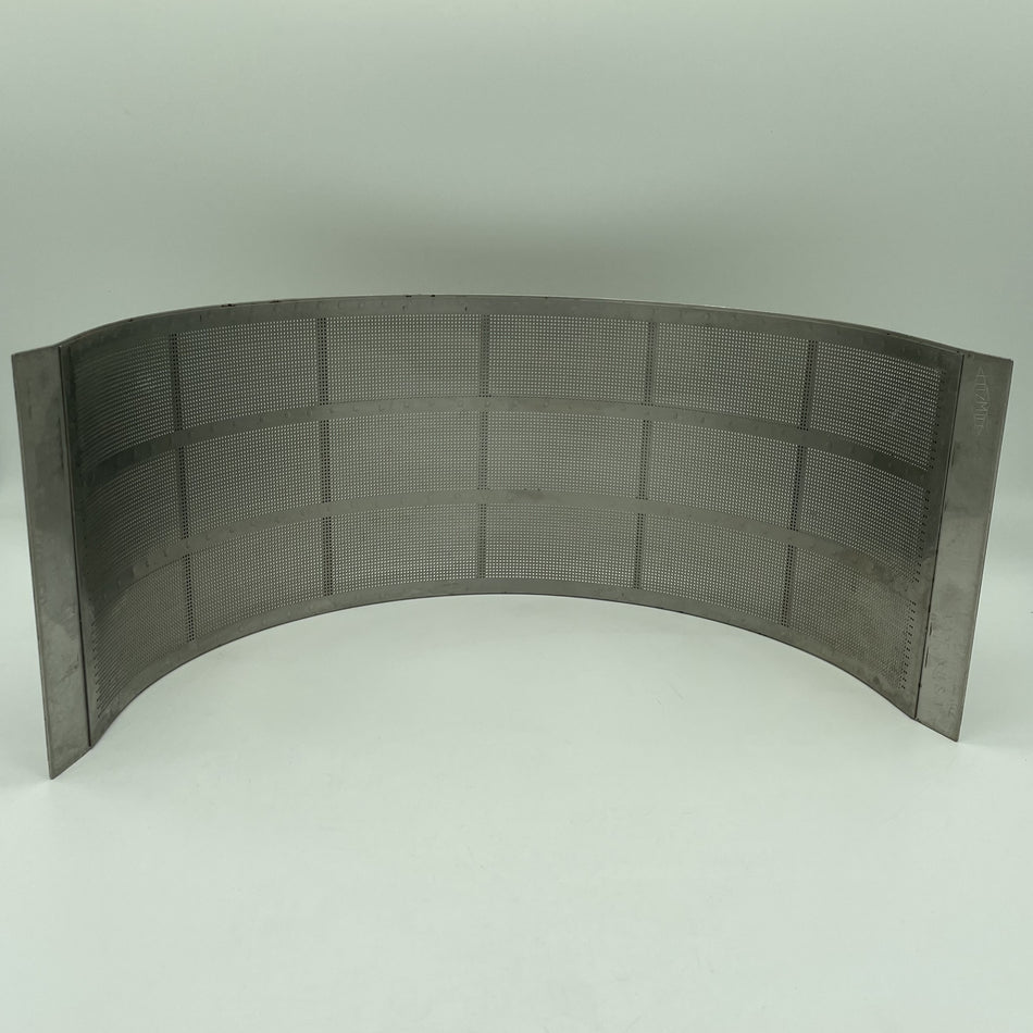0.040" (18-Mesh) Round Hole Screen for Fitzpatrick D6 Fitzmills, OEM Part# 1532 0040