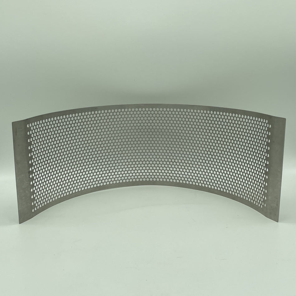 0.187" (4-Mesh) Round Hole Screen for Fitzpatrick D6 Fitzmill, OEM Part# 1531 0187 (Old# 3A)