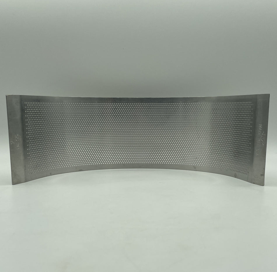 0.065" (12-Mesh) Round Hole Screen for Fitzpatrick M5A Fitzmill, OEM Part# 1511 0065 (Old# 2)