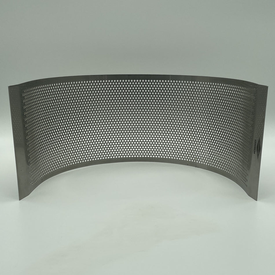 0.125" (1/8"-Mesh) Round Hole Screen for Fitzpatrick D6 Fitzmill, OEM Part# 1531 0125