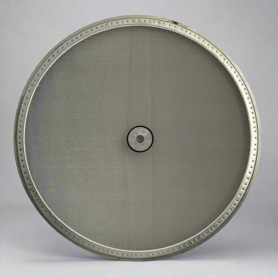 30" 24MG Screen w/Center Hole for Vibratory Sieve