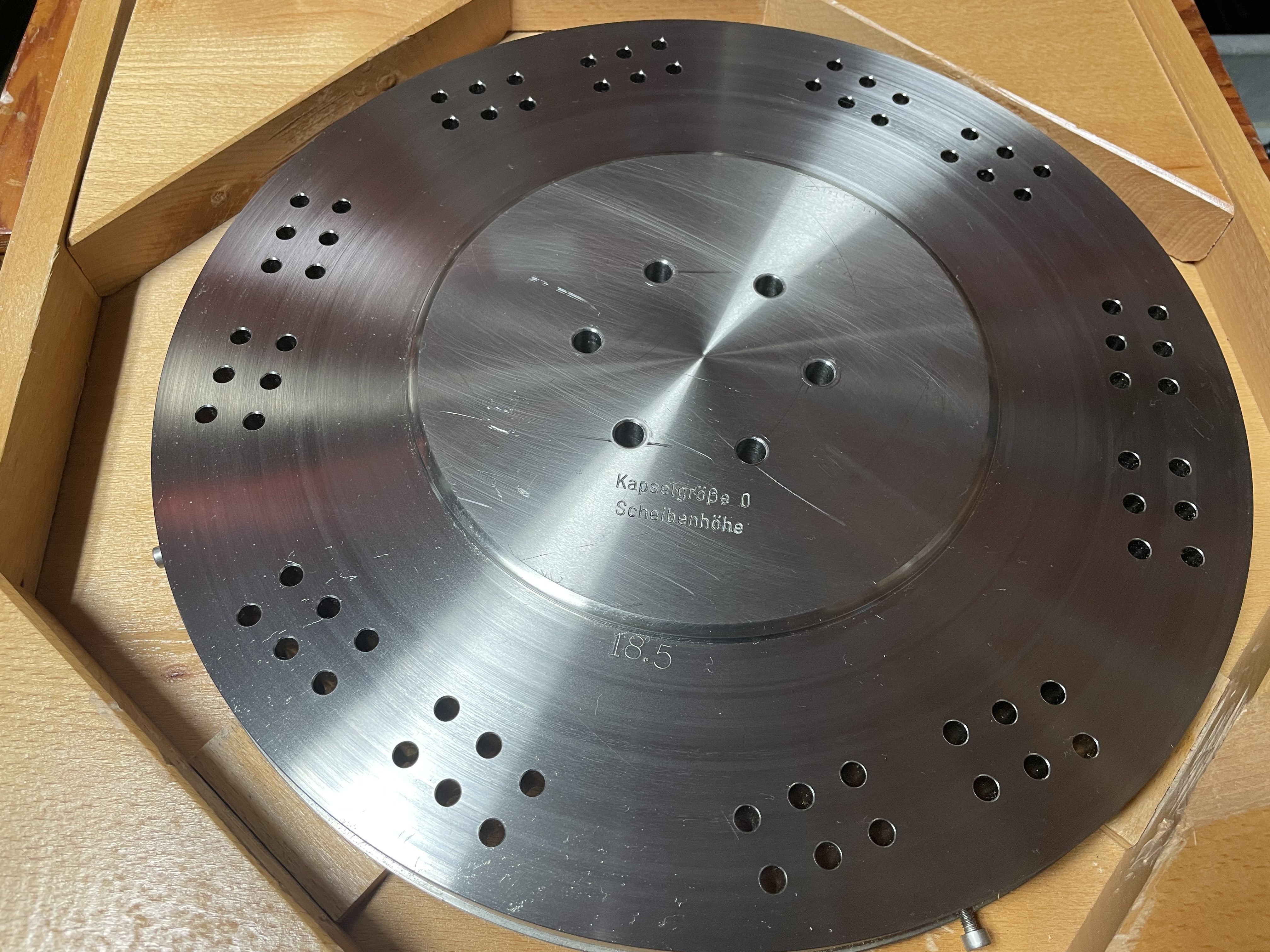 Dosing Disk Size 0, 18.5mm Fill for Bosch GKF1500