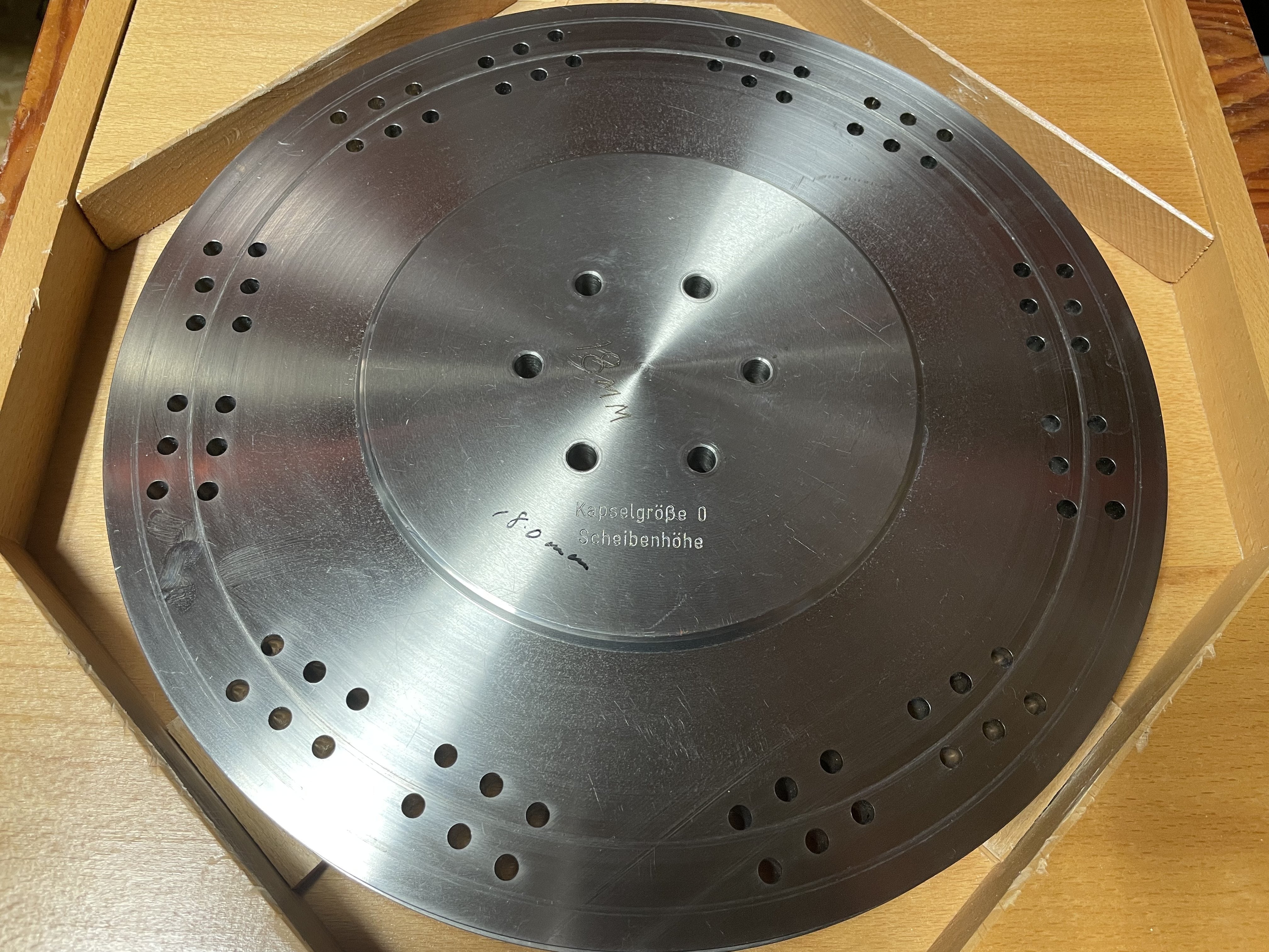 Dosing Disk Size 0, 18mm Fill for Bosch GKF1500