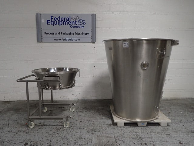 Glatt Top Spray Insert and 39" bowl