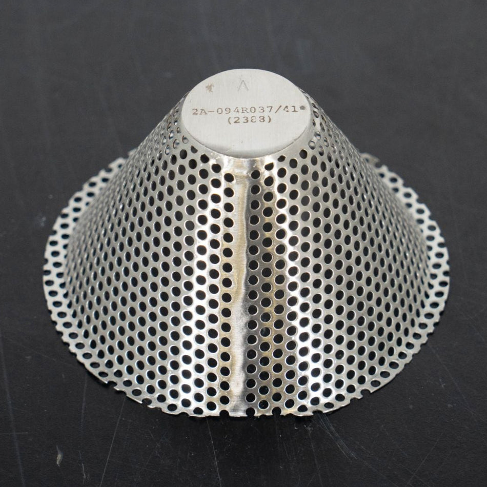 0.094" (8-Mesh) Round Hole Screen for Quadro 197 Comil *modified*, OEM Part# 2A-094R037/41