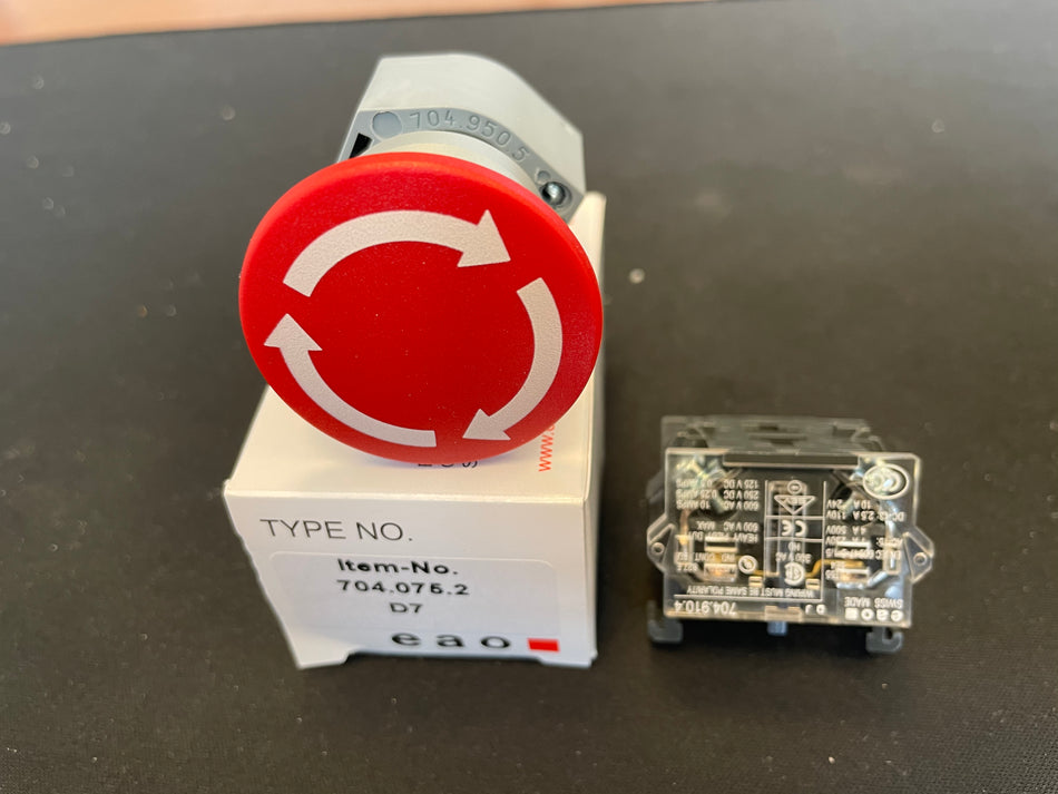 Safety Stop Switch for Fette