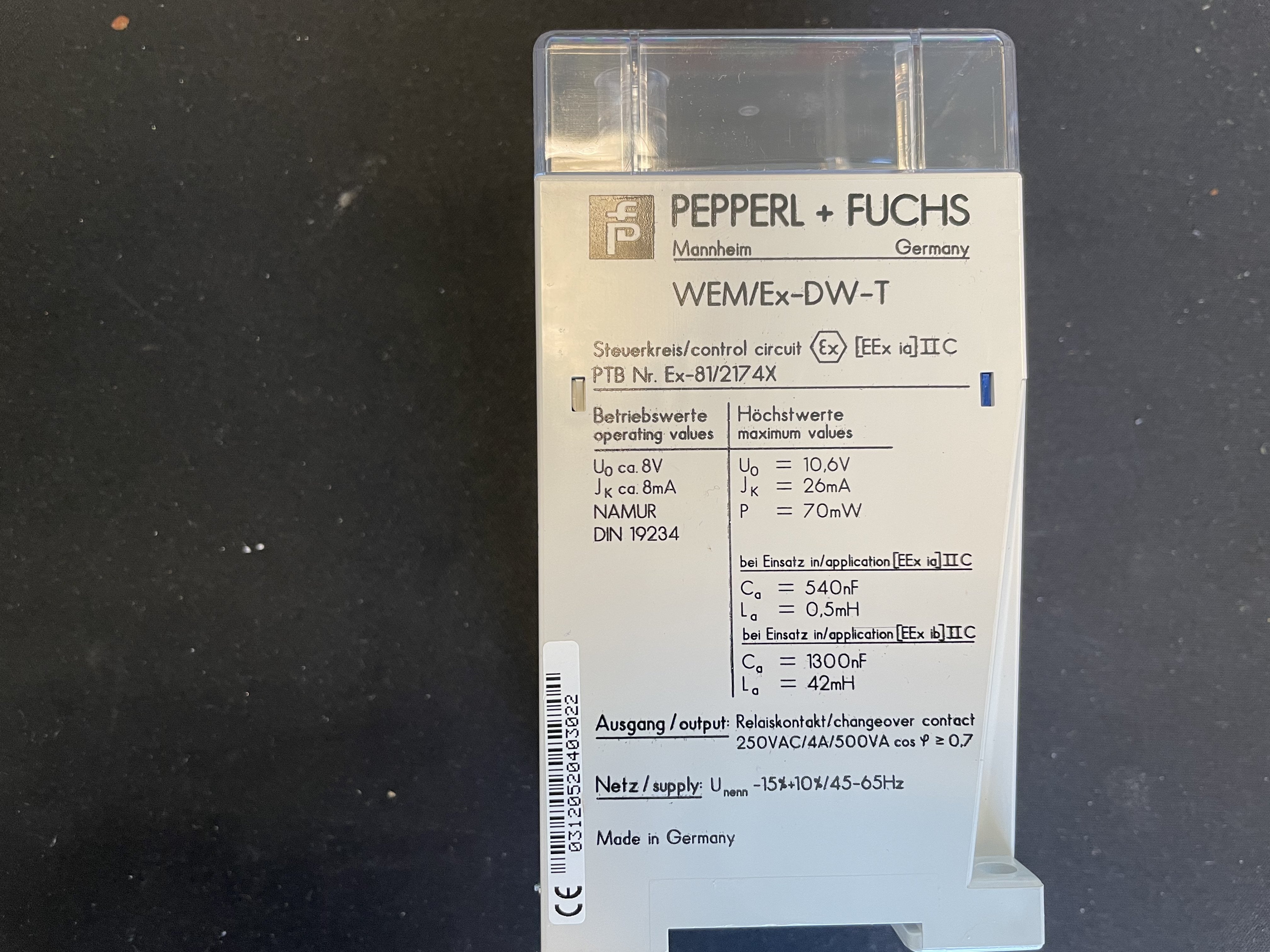 Frequency Current Converter (008487) for Collette Mixer