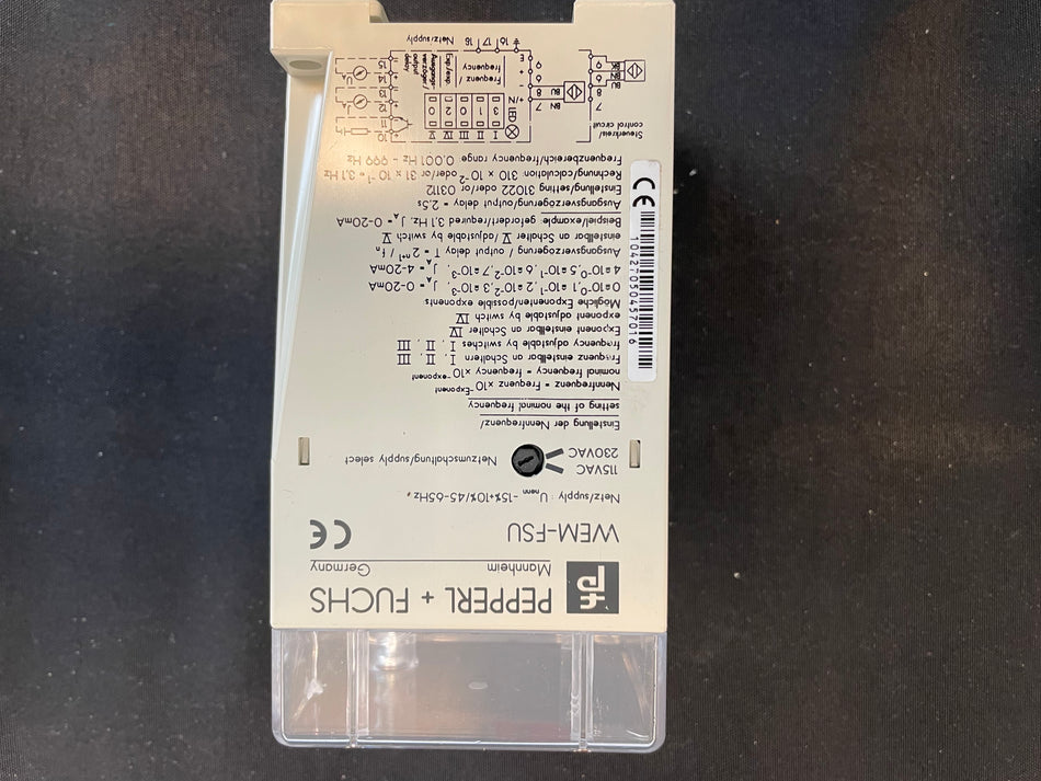 Frequency Current Converter (15878) for Collette Mixer