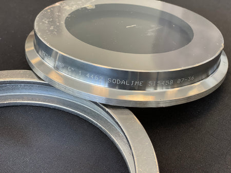 6-inch Sight Glass with Sanitary Fitting for Collette Mixer