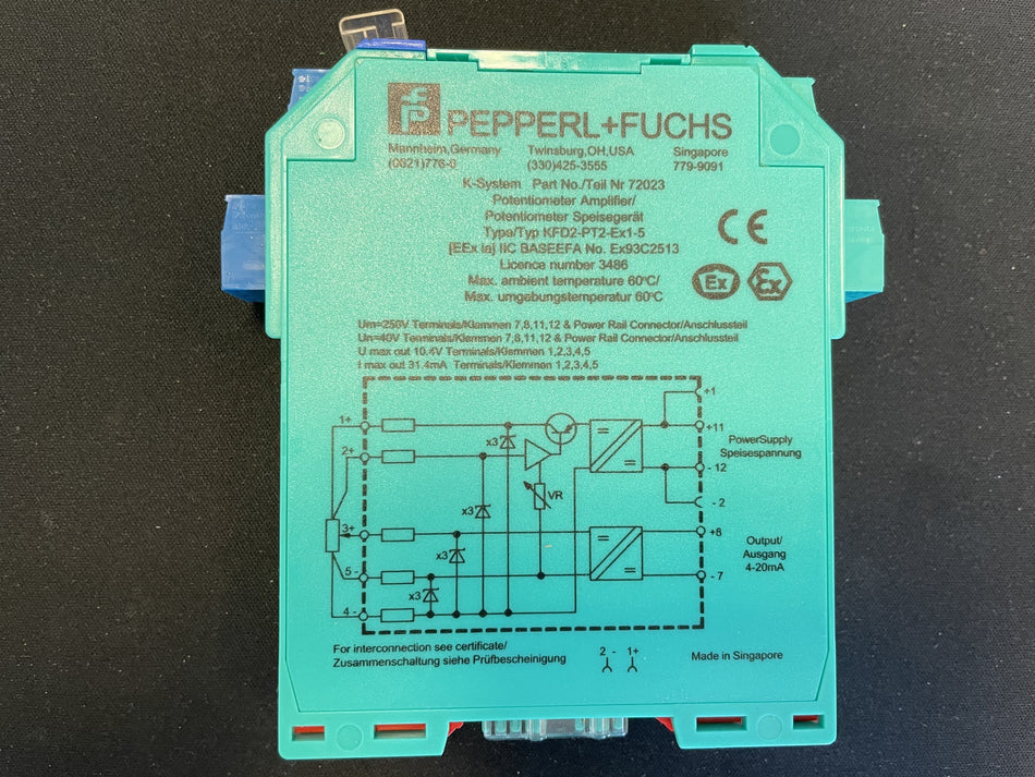 Isolated Potentiometer Converter (072023) for Collette Mixer