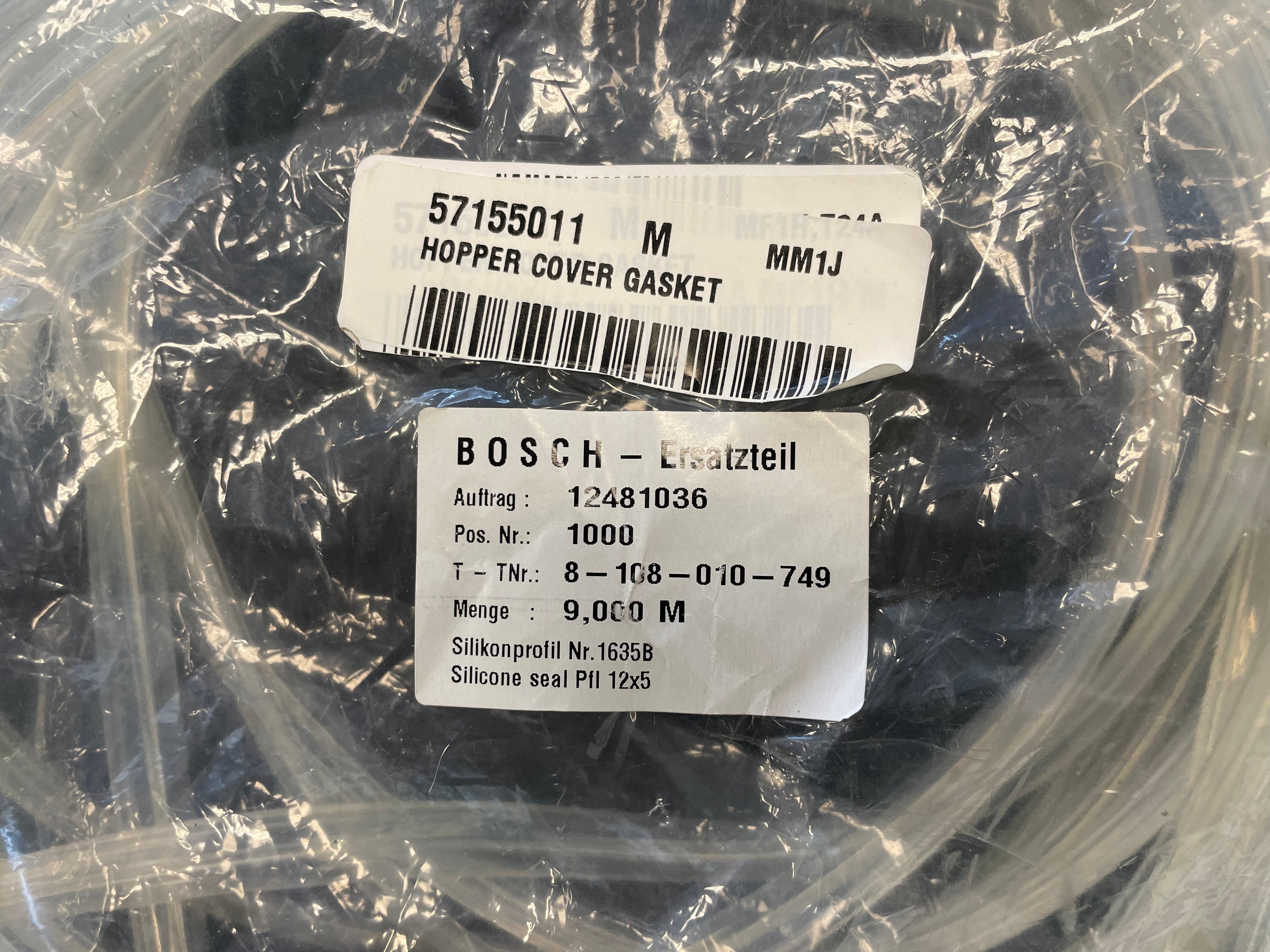 Hopper Cover Gasket for Bosch
