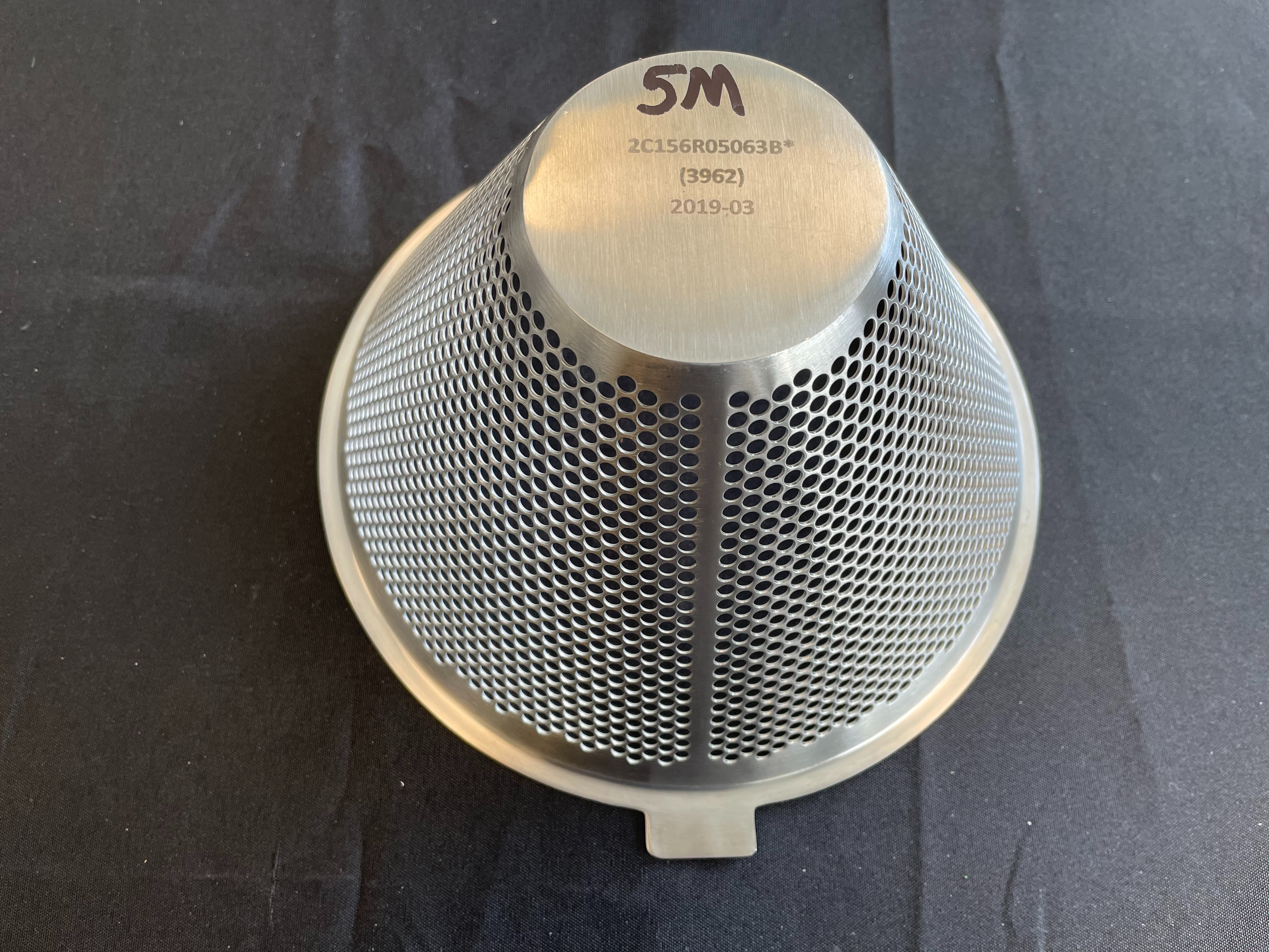 5 Mesh Round Screen for Quadro 194 Comil
