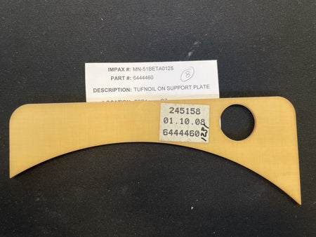 Tufnol on Support Plate for Manesty Betapress