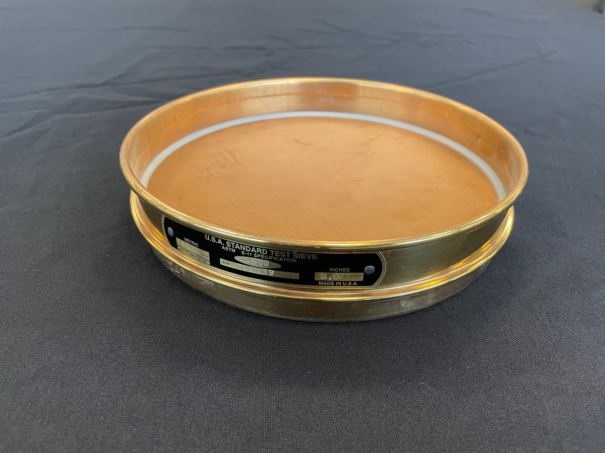 #80 Test Sieve 8" Half-Height Brass Cole-Parmer