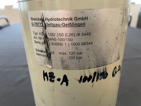 Lift Cylinder for Glatt (HZ-A 100/150 (L26)/#3440)