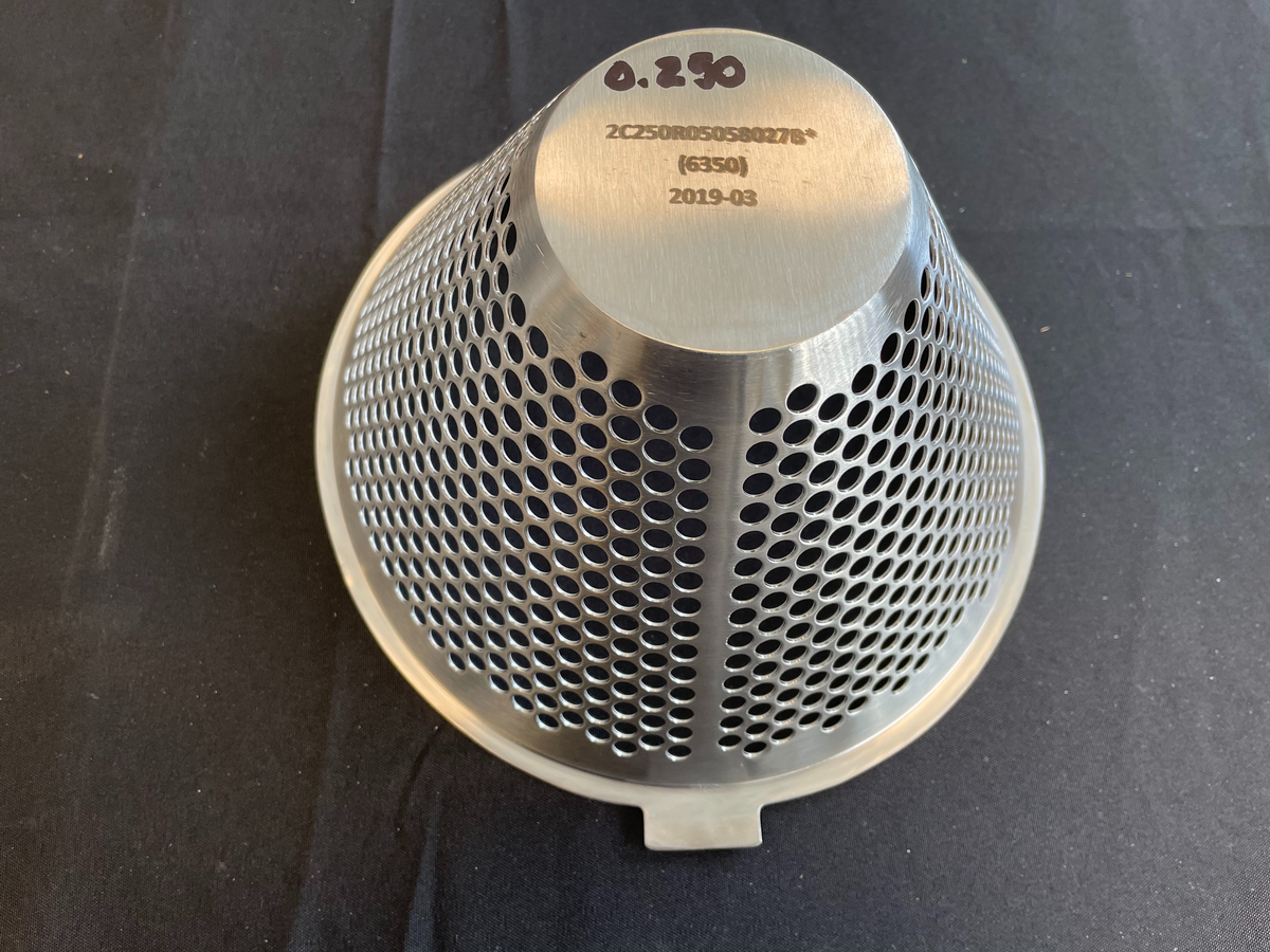 0.250" Round Screen for Quadro 194 Comil