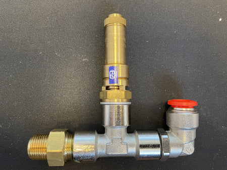 Safety Valve with Adapter Kit for BHT25 Pumps for Glatt