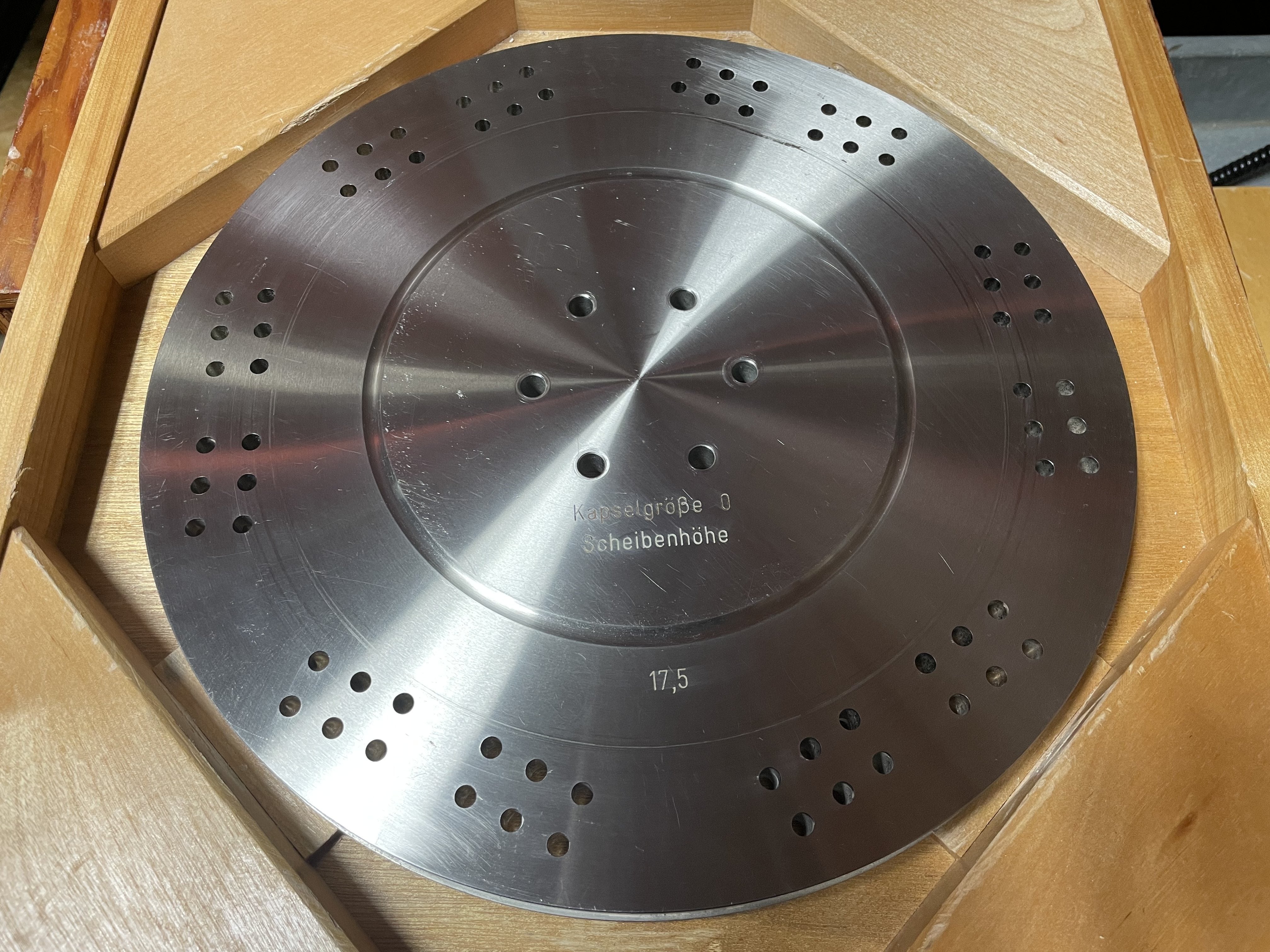 Dosing Disk Size 0, 17.5mm Fill for Bosch GKF1500