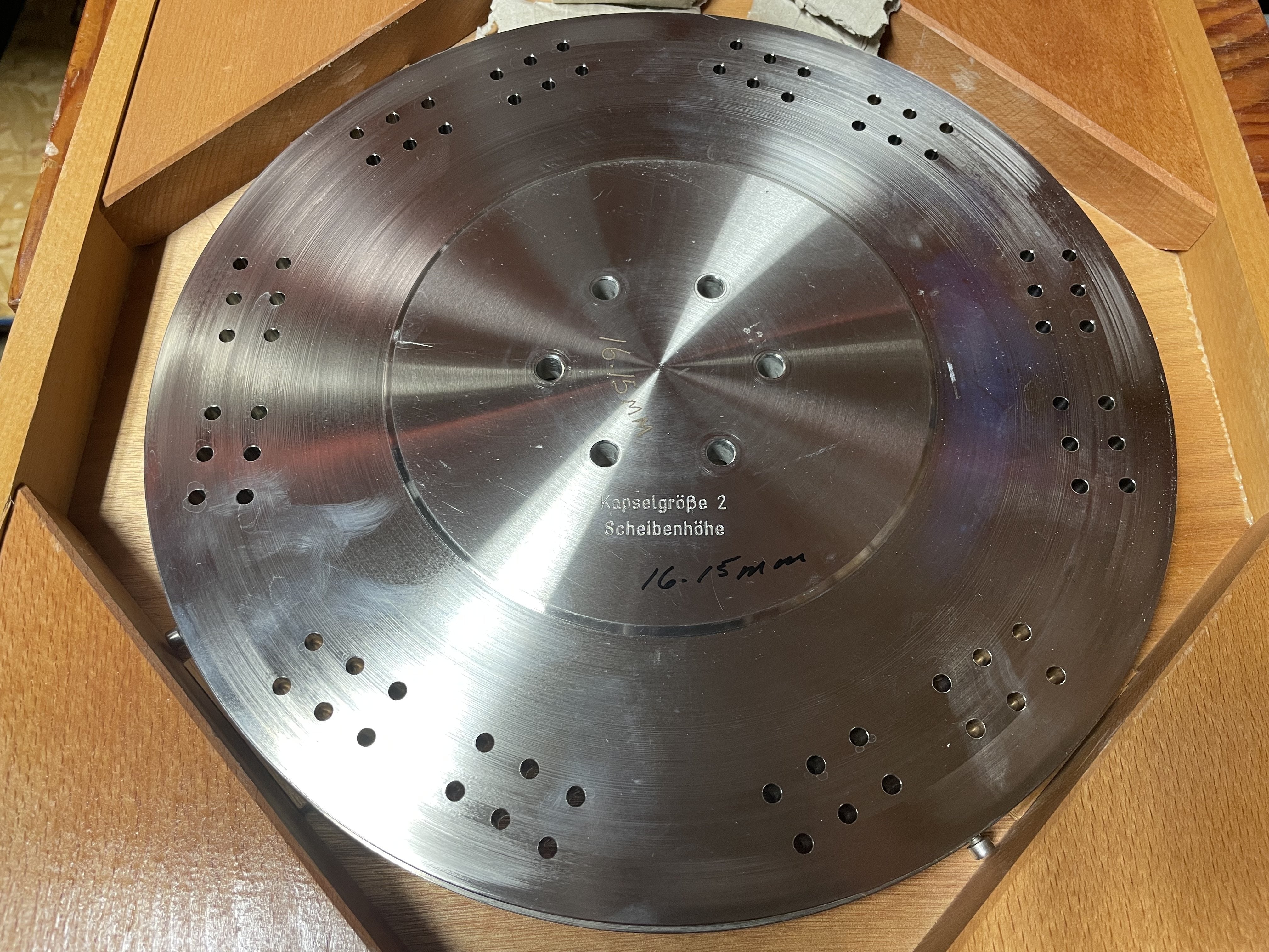 Dosing Disk Size 2, 16.15mm Fill for Bosch GKF1500