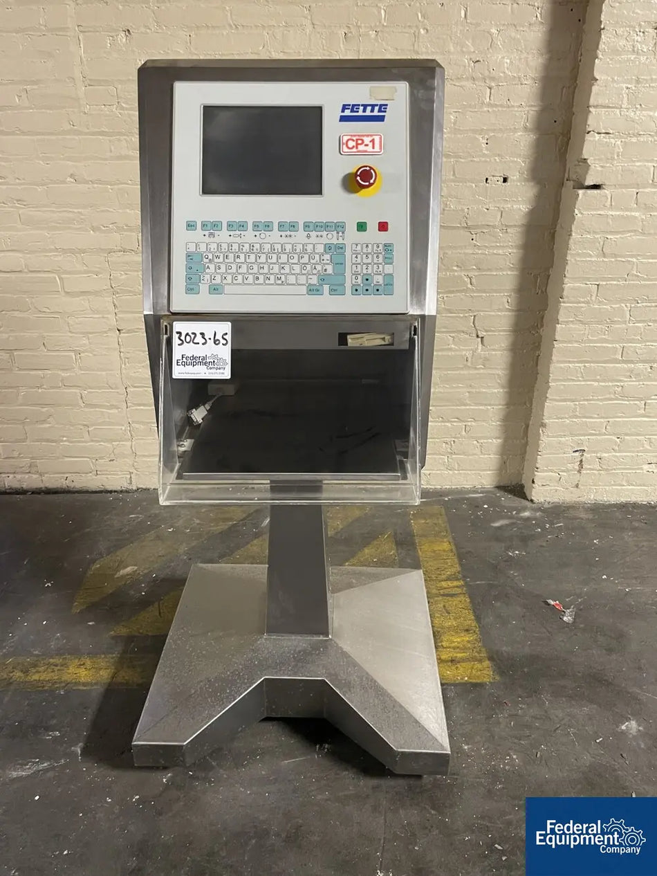 Fette Tablet Press Control Panel