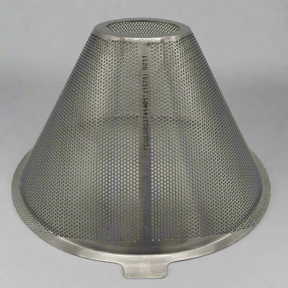 0.062" (12-Mesh) Round Hole Screen for Quadro Comil U20, OEM Part# 7C062R03741