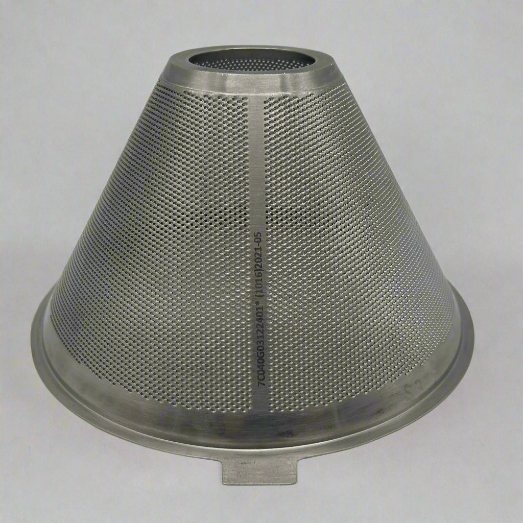 0.040" (18-Mesh) Grater Hole Screen for Quadro U20 Comil, OEM Part# 7C ...