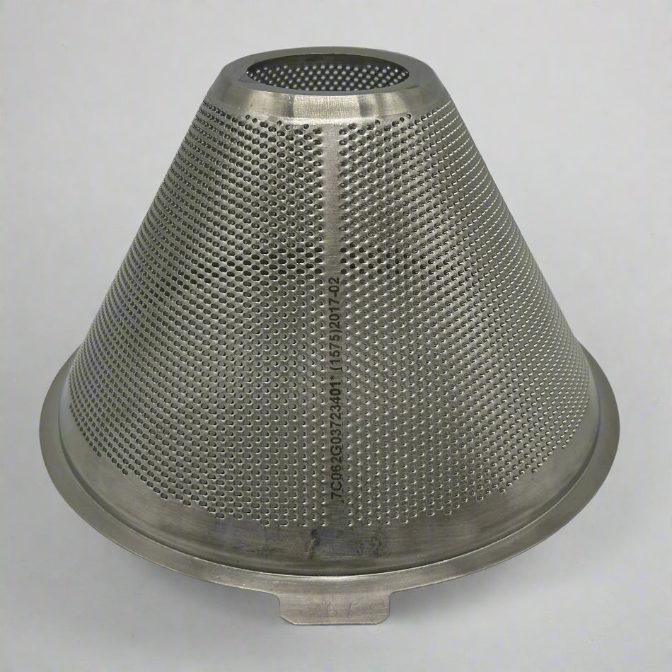 0.062" (12-Mesh) Grater Hole Screen for Quadro U20 Comil, OEM Part# 7C062G03723