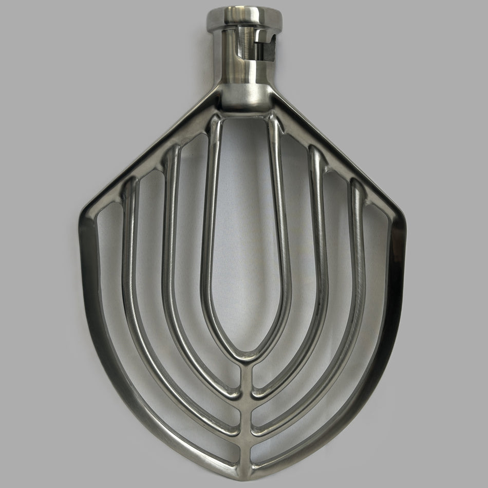 Flat Beater, Stainless Steel for 80 Qt. Hobart Mixer, OEM Part# VML 80B