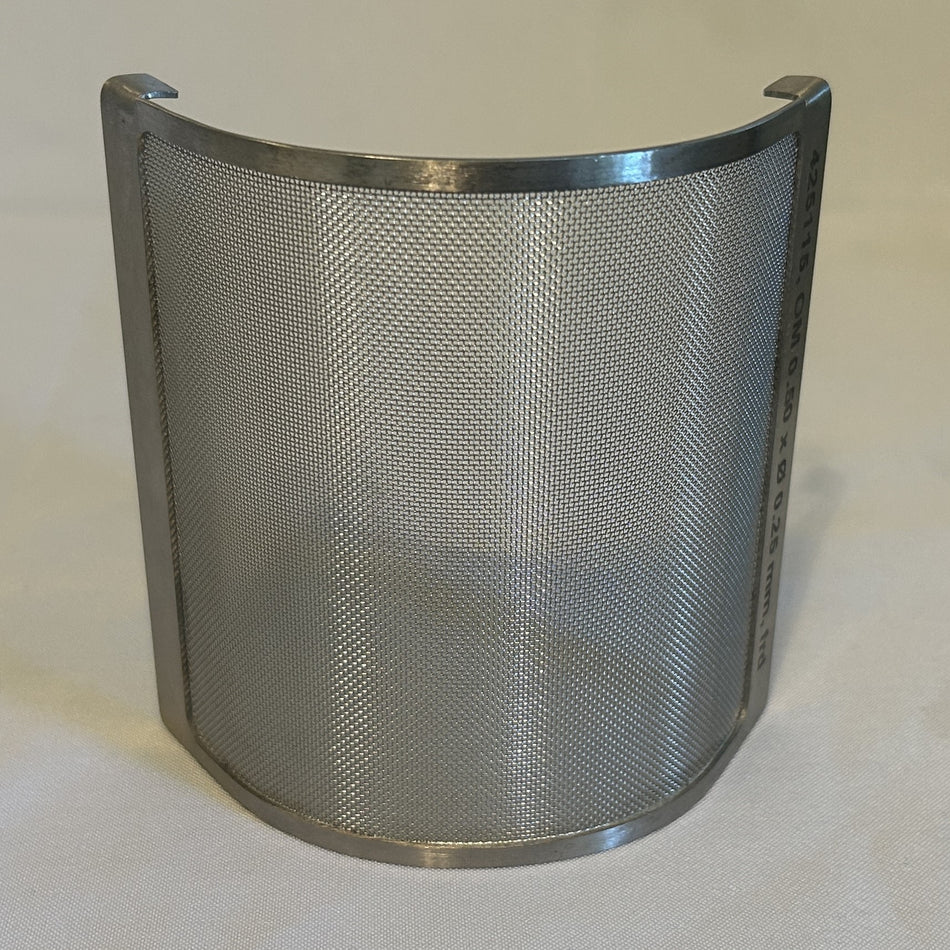 OM 0.5 x 0.25 mm Mesh Screen for Frewitt MF-LAB Laboratory Mill, OEM Part# 425115