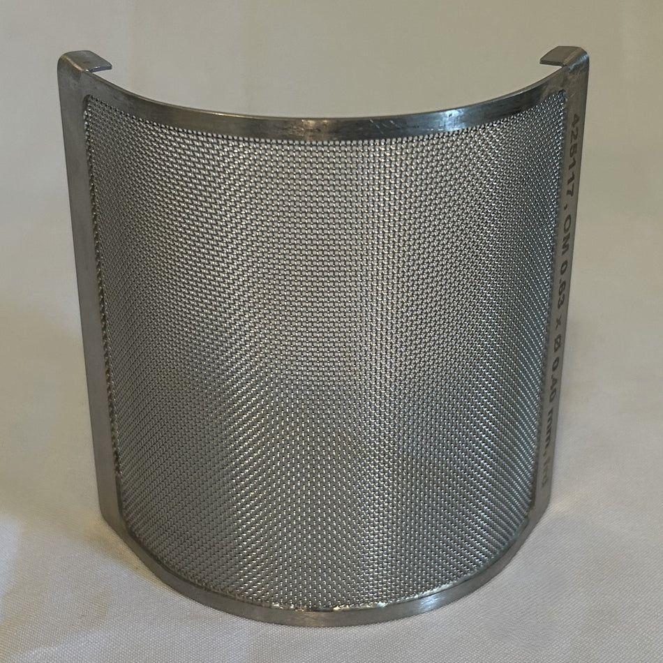 OM 0.63 x 0.40 mm Mesh Screen for Frewitt MF-LAB Laboratory Mill, OEM Part# 425117