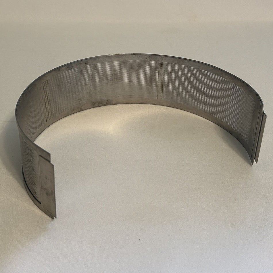 0.027" (25-Mesh) Round Hole Screen for Fitzpatrick Model J Homoloid Mill, OEM Part# 1522 0027