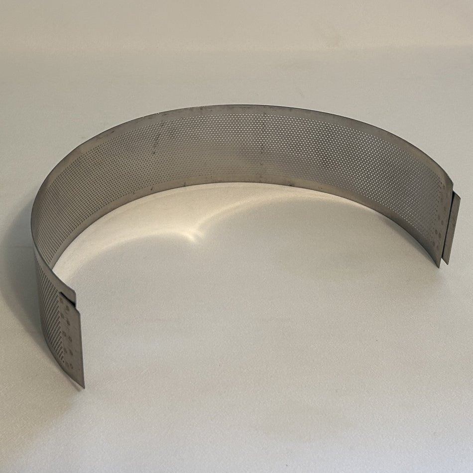 0.040" (18-Mesh) Round Hole Screen for Fitzpatrick Model J Homoloid Mill, OEM Part# 1522 0040