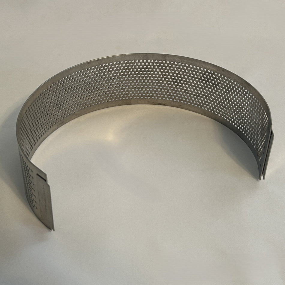 0.093" (8-Mesh) Round Hole Screen for Fitzpatrick Model J Homoloid Mill, OEM Part# 1521 0093