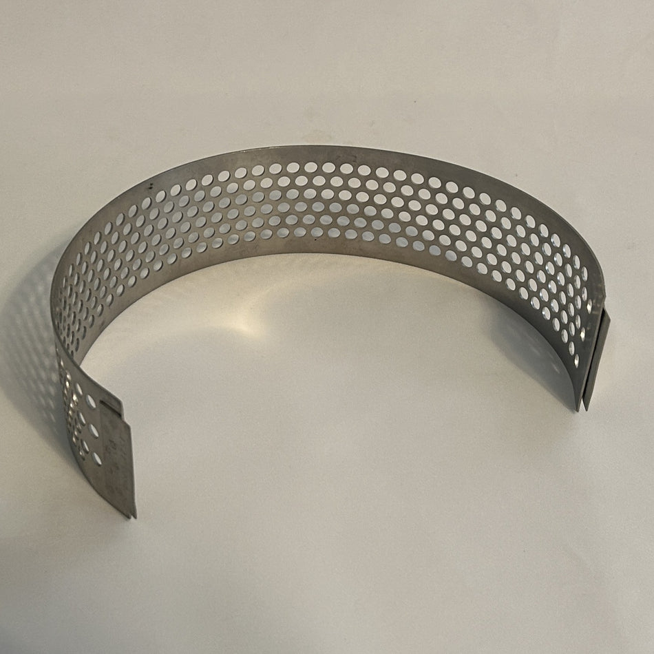 0.250" (3-Mesh) Round Hole Screen for Fitzpatrick Model J Homoloid Mill, OEM Part# 1521 0250