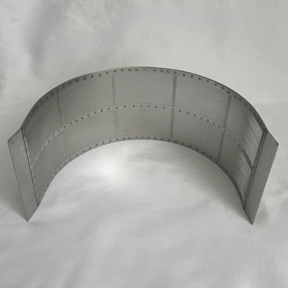 0.027" (25-Mesh) Round Hole Screen for Fitzpatrick M5A Fitzmill, OEM Part# 1512 0027