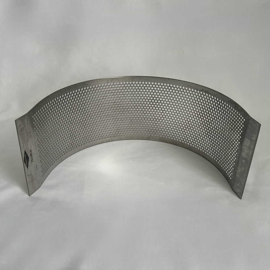 0.125" (6-Mesh) Round Hole Screen for Fitzpatrick M5A Fitzmill, OEM Part# 1511 0125