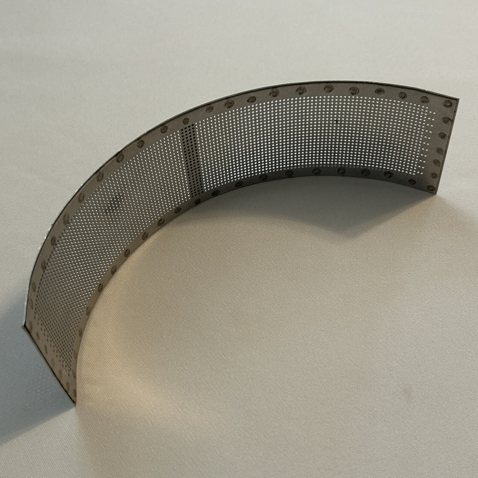 0.040" (18-Mesh) Round Hole Screen for Fitzpatrick L1A, SLS and IR220, OEM Part# 1722 0040