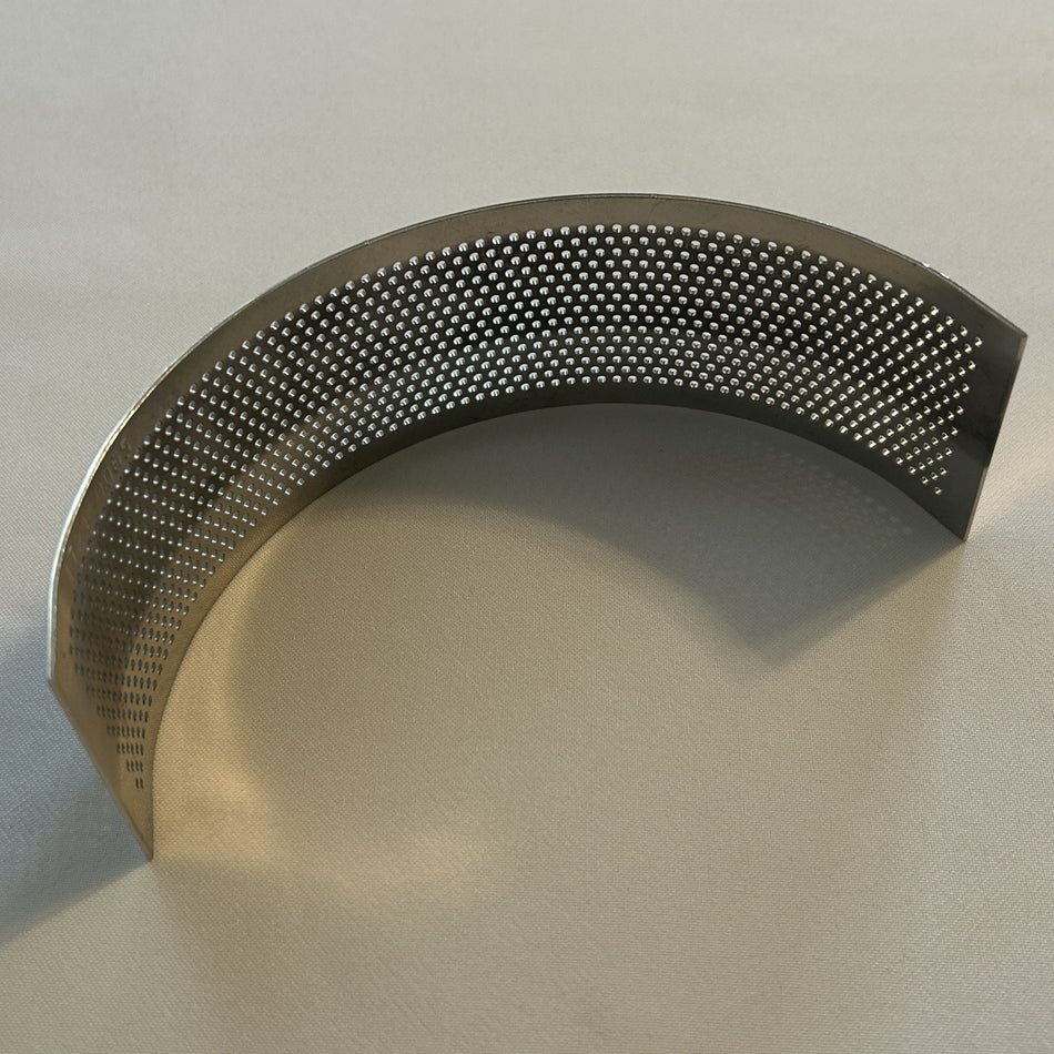 0.065" (12-Mesh) Round Hole Screen for Fitzpatrick L1A, SLS and IR220, OEM Part# 1721 0065