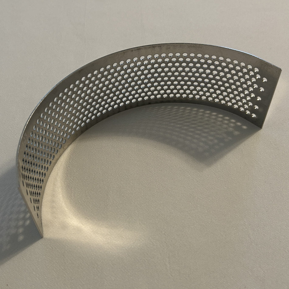 0.125" (6-Mesh) Round Hole Screen for Fitzpatrick L1A, SLS and IR220, OEM Part# 1721 0125