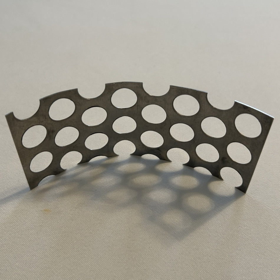 0.500" Round Hole Screen for Mikro-Bantam® model Hosokawa Mikro-Pulverizer®, OEM Part #3480