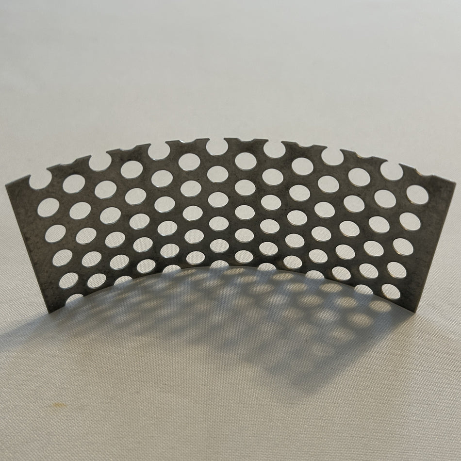 0.250" Round Hole Screen for Mikro-Bantam® model Hosokawa Mikro-Pulverizer®, OEM Part #341694