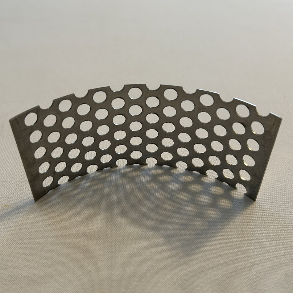 0.250" Round Hole Screen for Mikro-Bantam® model Hosokawa Mikro-Pulverizer®, OEM Part #3478